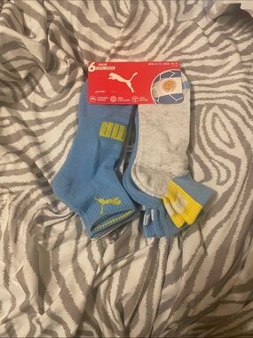 Pumas Mens Argentina 6 Pairs of Crew Socks